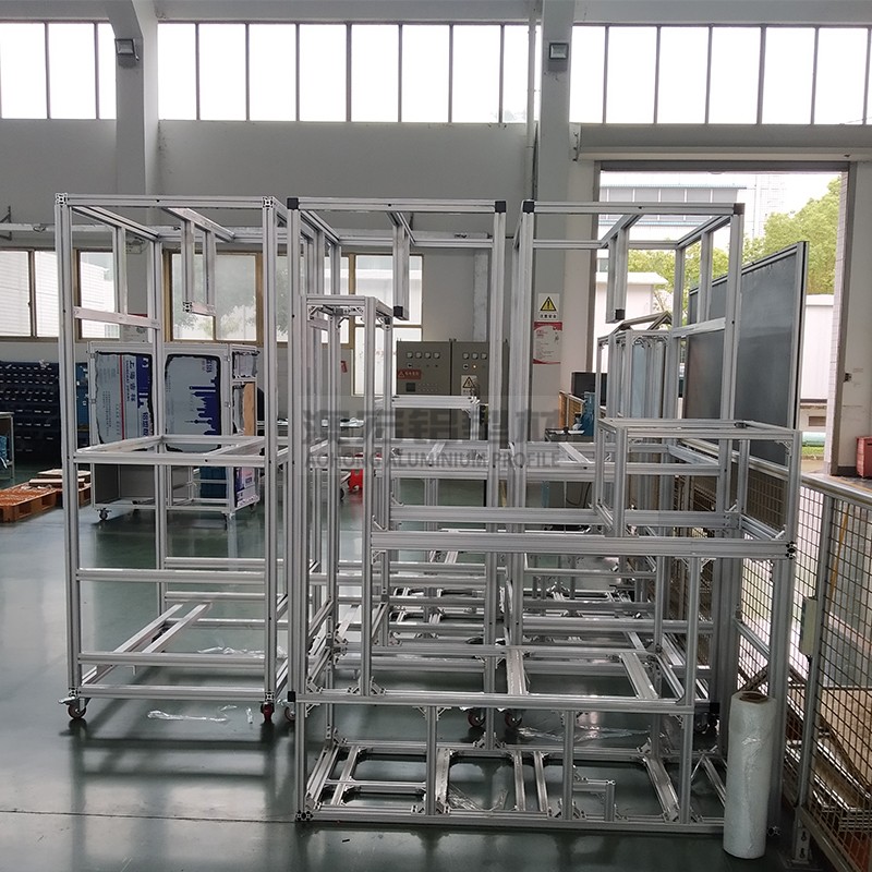 鋁型材機架設(shè)計